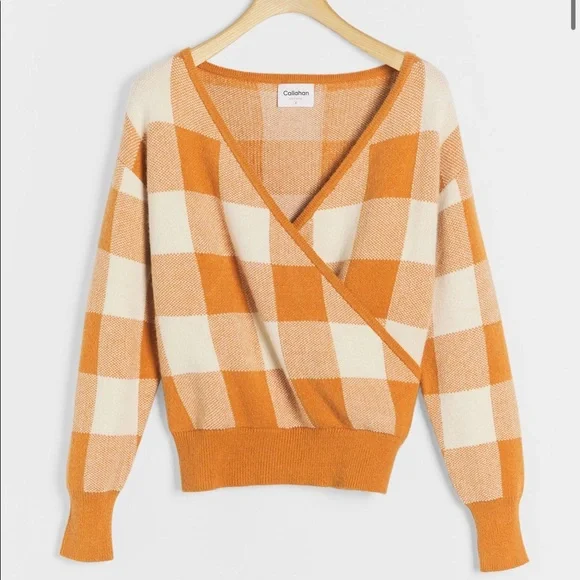 Agnes Surplice Sweater - Picture 2 of 6